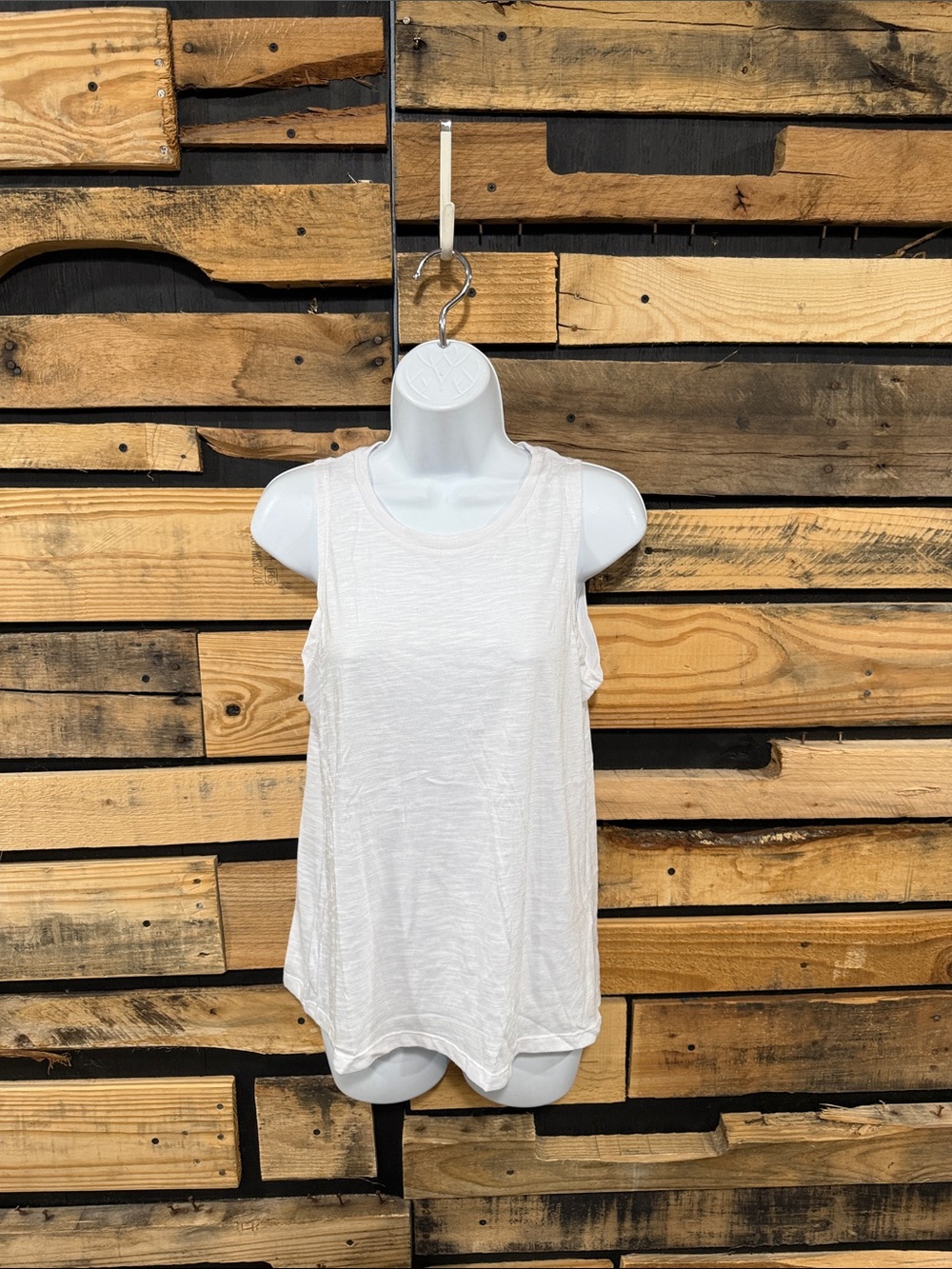 Balance Collection White Athletic Tank Top Size Medium